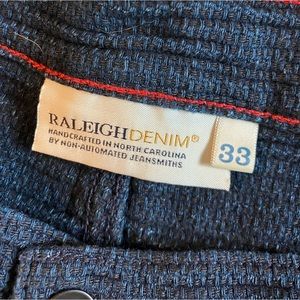 Raleigh handcrafted jeans size 33